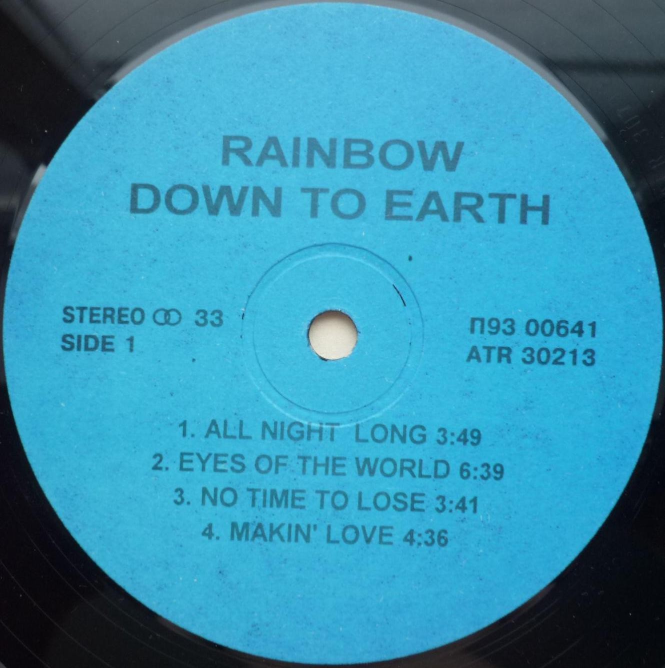 RAINBOW «Down To Earth»