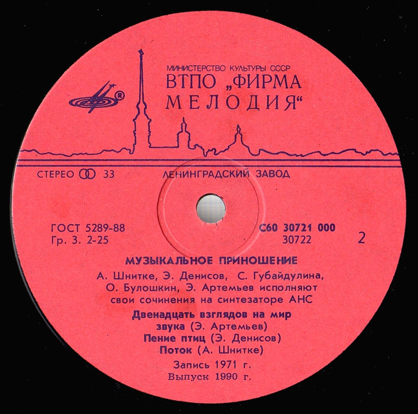Музыкальное приношение. Советские композиторы исполняют свои сочинения