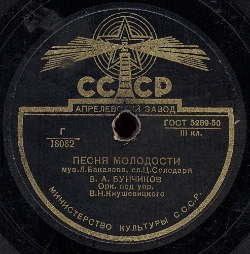 Московская песня / Песня молодости