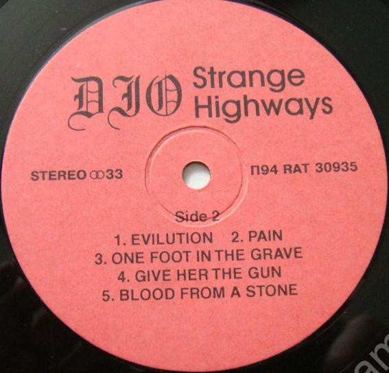 Dio. Strange Highways