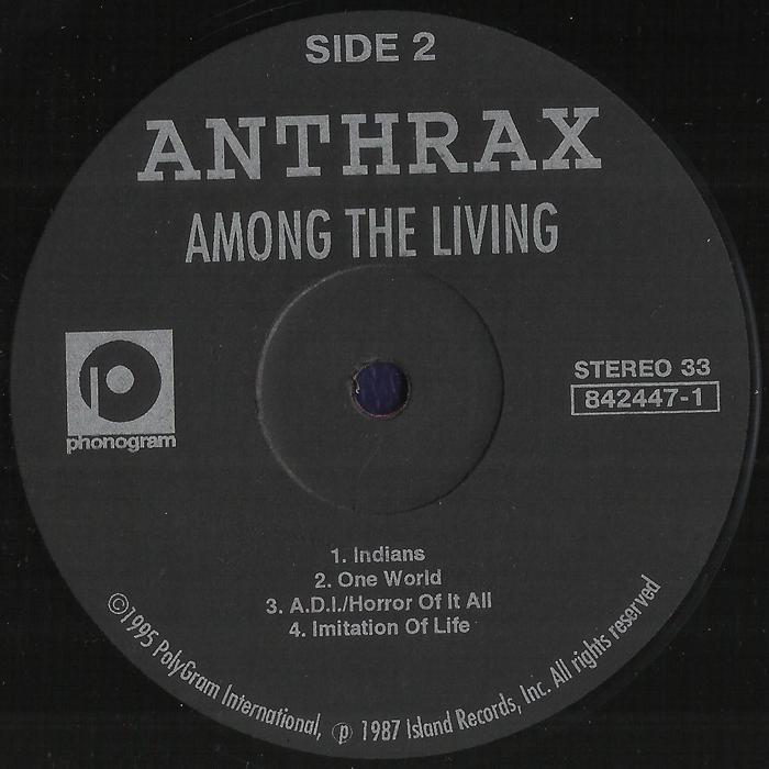 ANTHRAX - AMONG THE LIVING