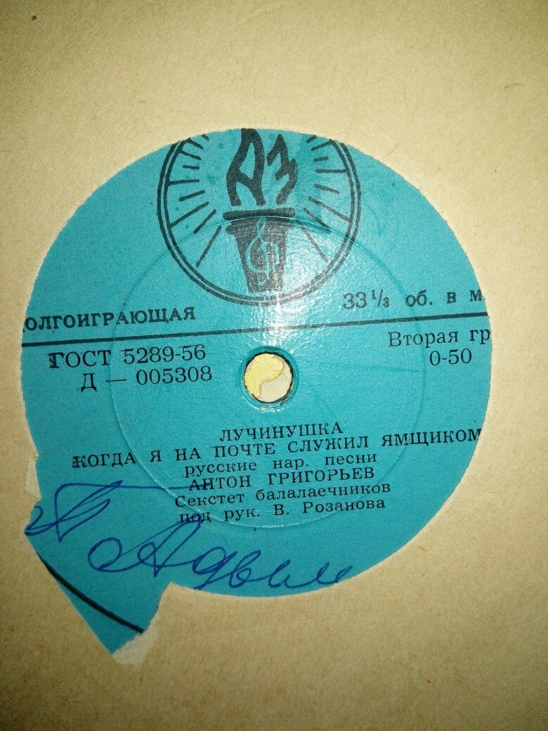 Антон ГРИГОРЬЕВ. Русские народные песни