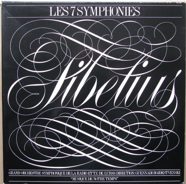 Sibelius. Les 7 Symphonies (Le Chant Du Monde ‎LDX 78013/17, 5LP)