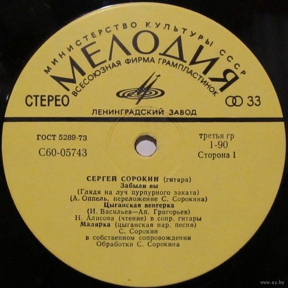 Сергей Сорокин (гитара)