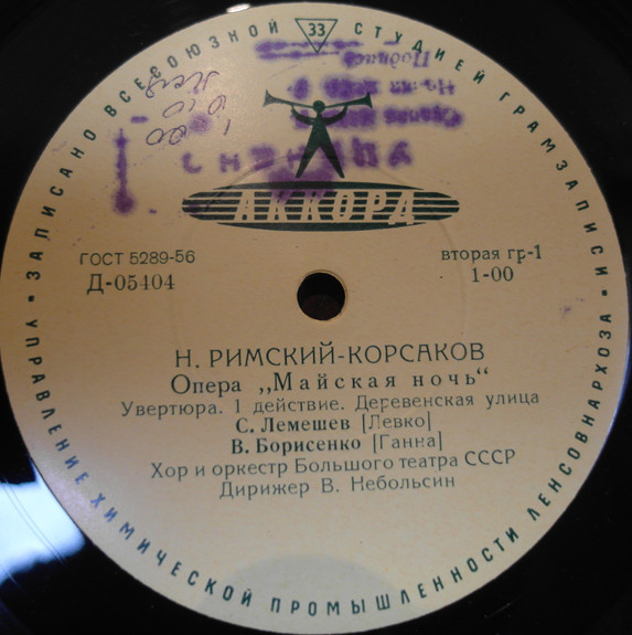Н. РИМСКИЙ-КОРСАКОВ (1844–1908): «Майская ночь», опера в 3 д. (В. Небольсин)