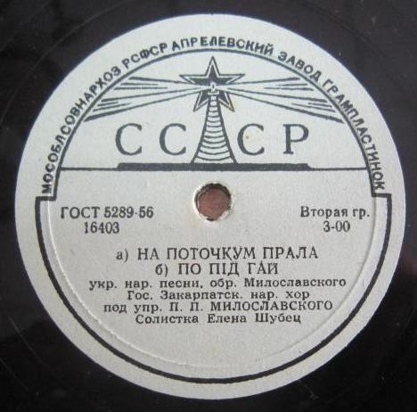 Закарпатский хор - Украинские народные песни