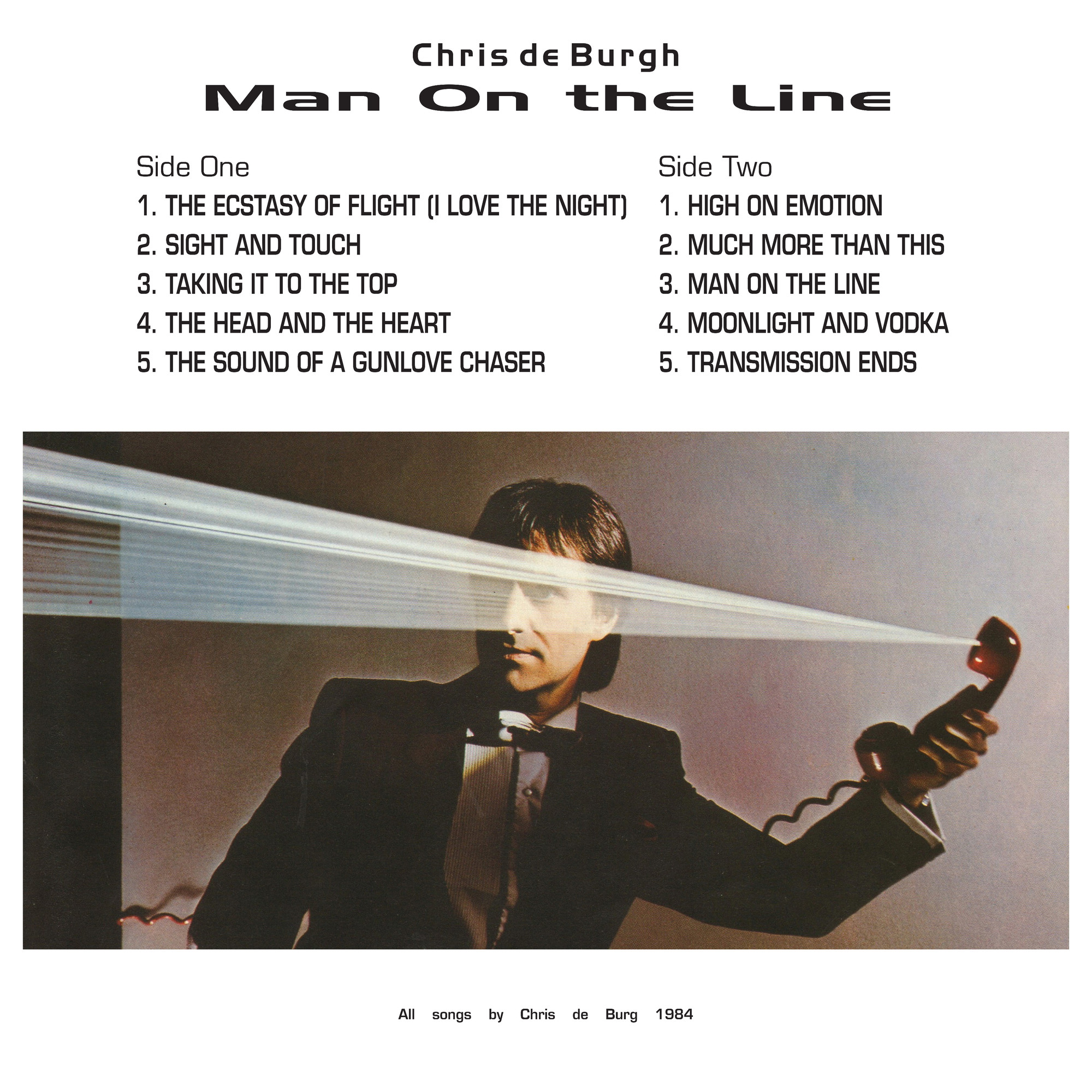 CHRIS DE BURGH «Man On The Line»