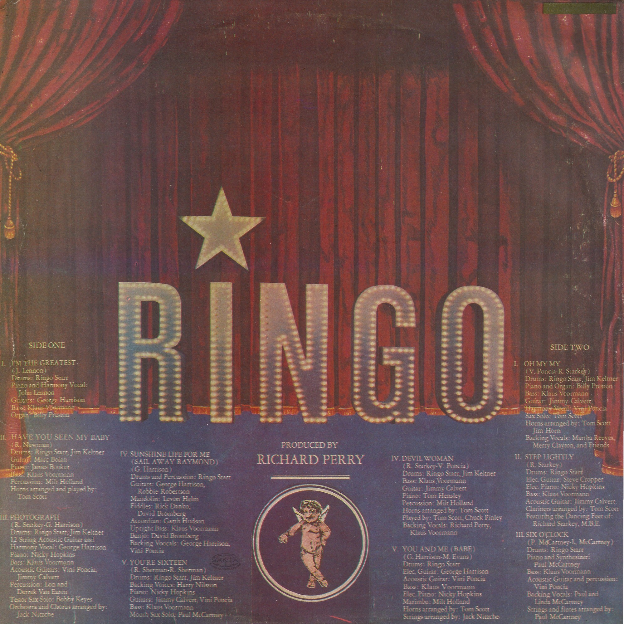 RINGO STARR «Ringo»
