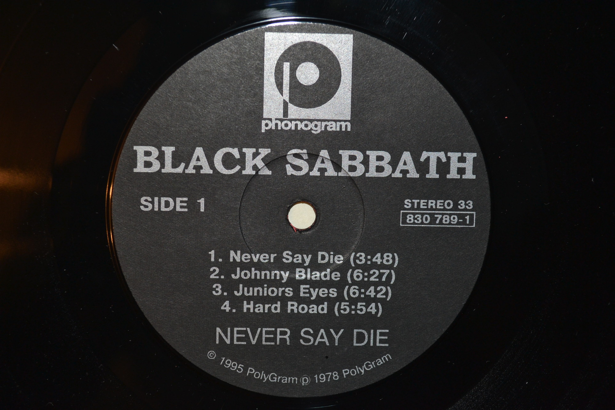 Black Sabbath ‎— Never Say Die!