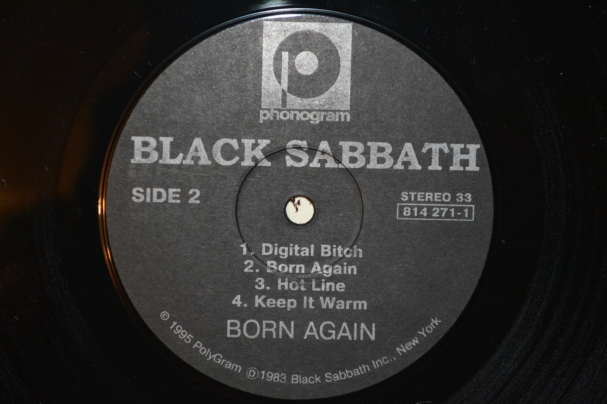 Black Sabbath ‎— Born Again