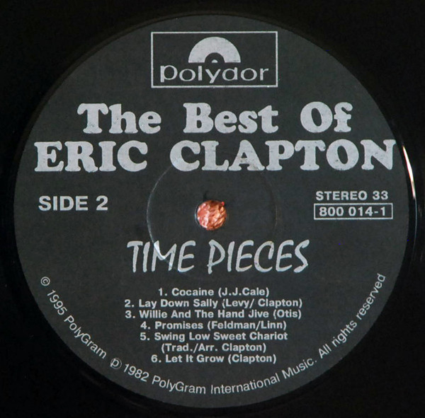 Eric Clapton. Time Pieces - The Best Of Eric Clapton