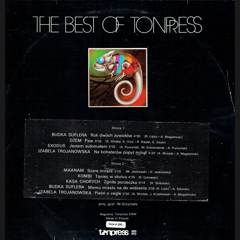 The Best of Tonpress [по заказу польской фирмы TONPRESS SX-T 4]