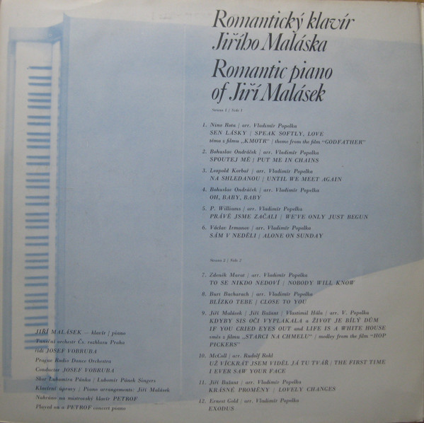 Romanticky klavir [по заказу чешской фирмы PANTON 11 0423]