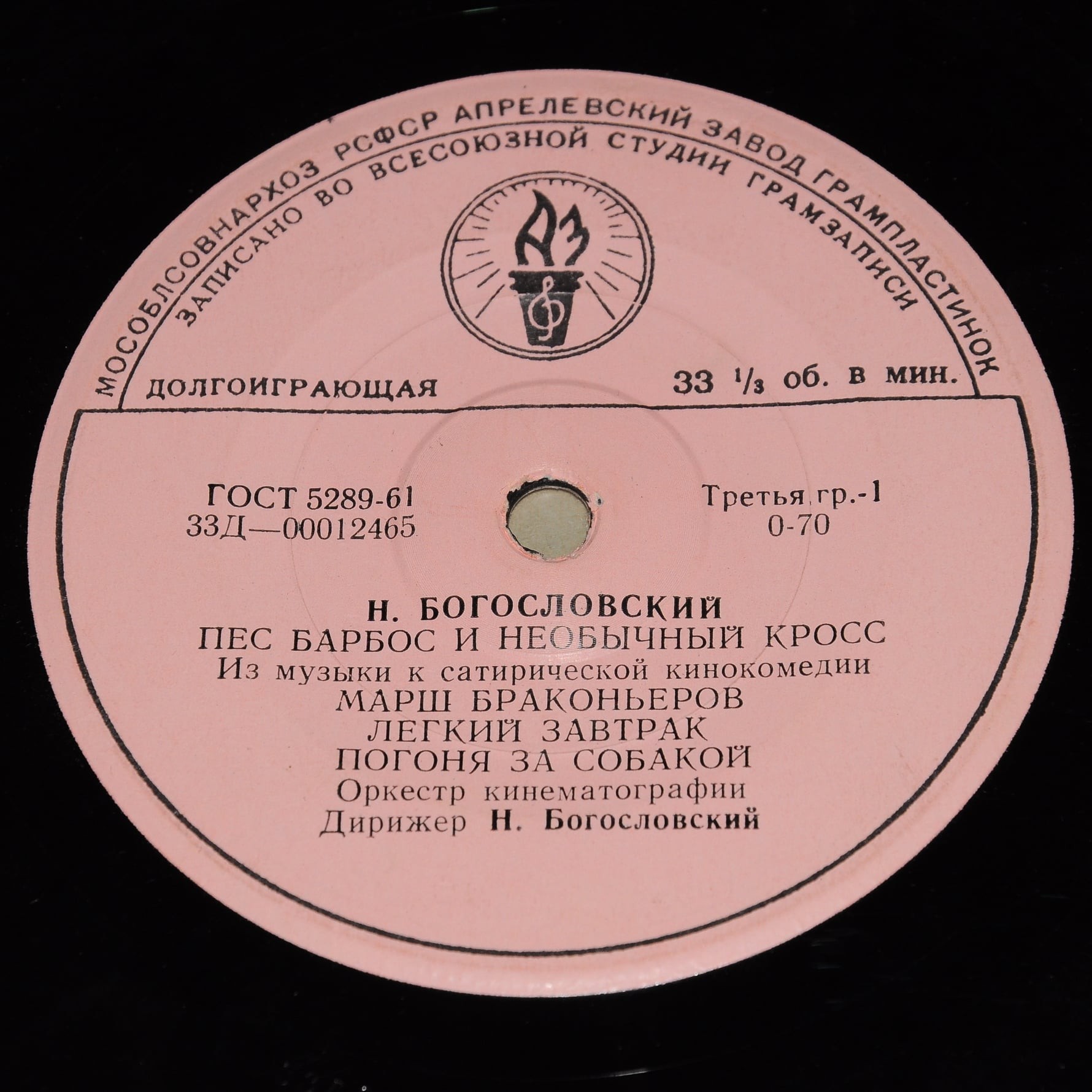 Н. БОГОСЛОВСКИЙ (1913) - Из музыки к сатирическим кинокомедиям