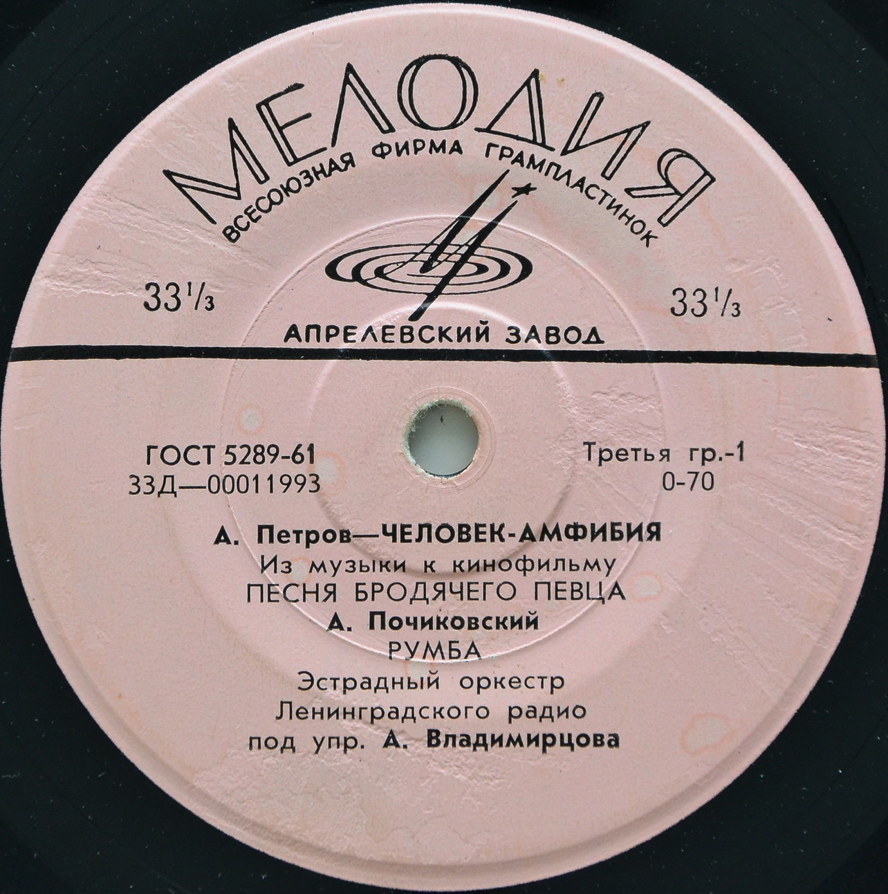 А. ПЕТРОВ (1930—2006) - Из музыки к к/ф «Человек-амфибия»