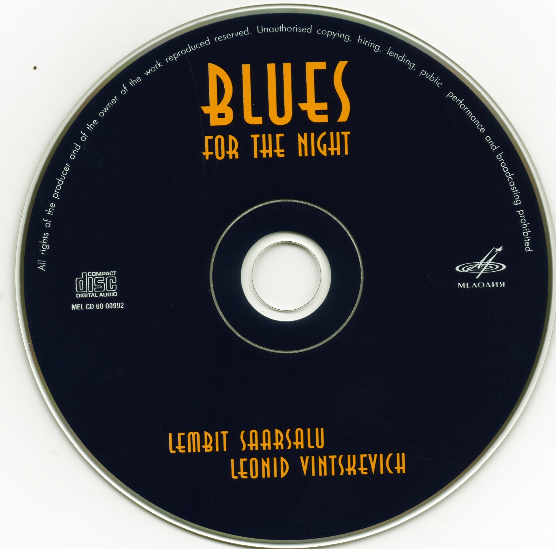Леонид Винцкевич, Лембит Саарсалу - Blues For The Night