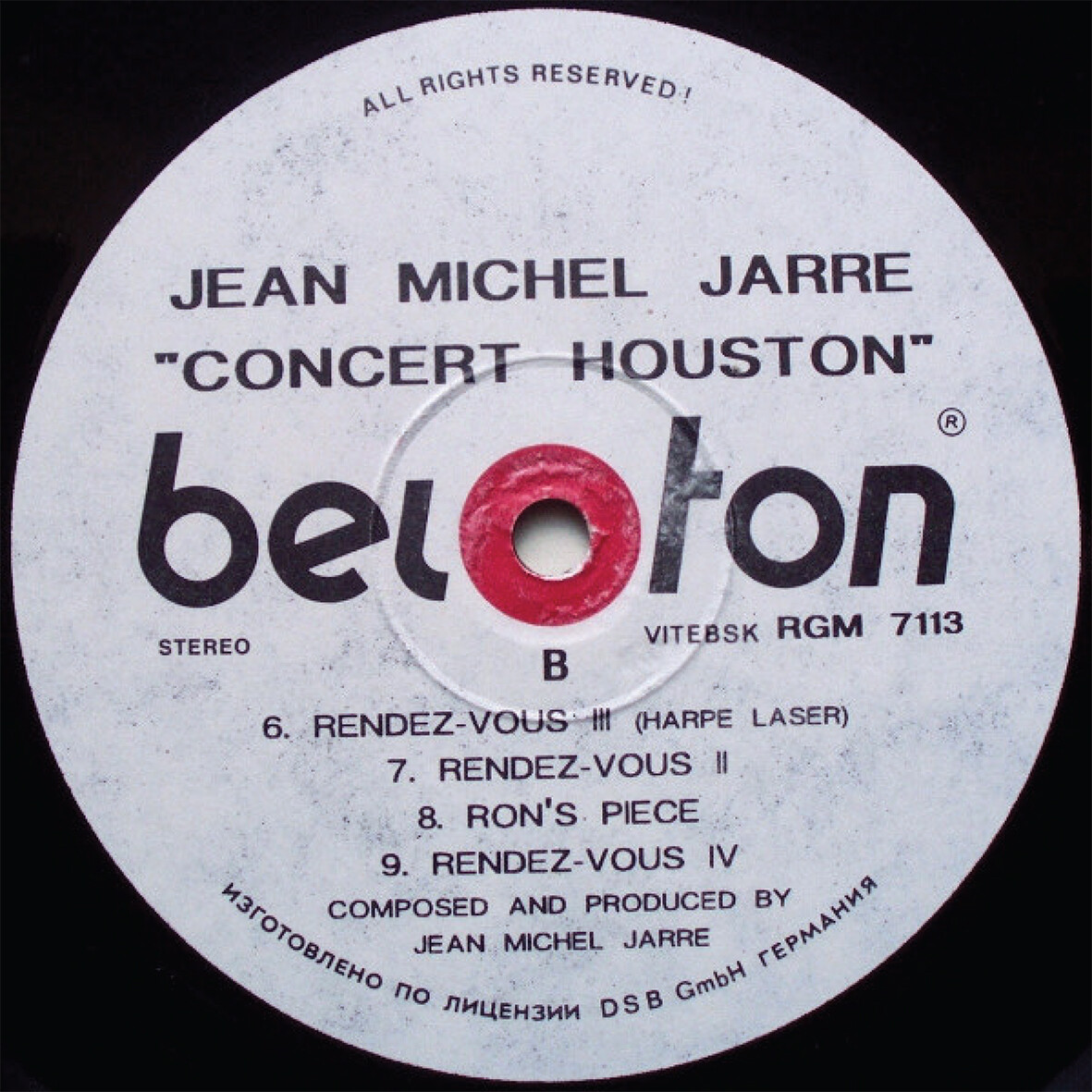 Jean-Michel JARRE. In Concert Houston/Lyon