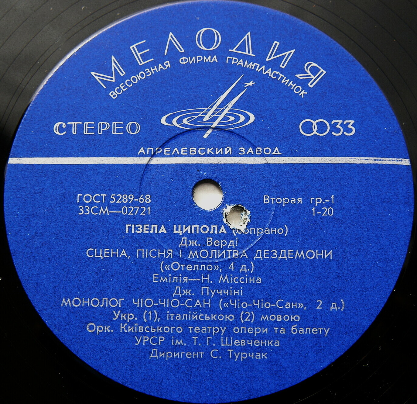 Гизела ЦИПОЛА, сопрано