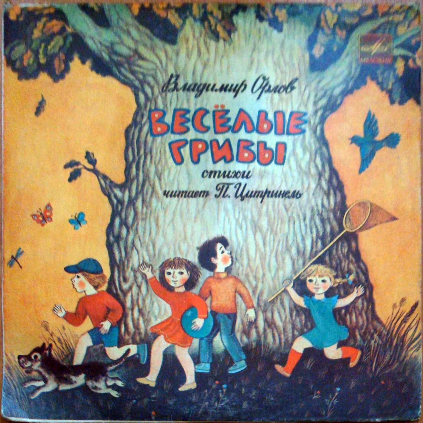 В. ОРЛОВ (1930): «Весёлые грибы», стихи для детей