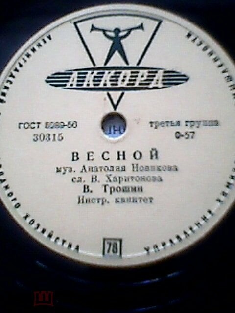 В. Трошин - Не тревожься / Весной