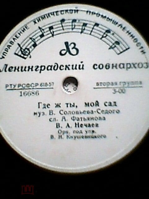 В. А. Нечаев - Ходит по полю девчонка / Где ж ты, мой сад