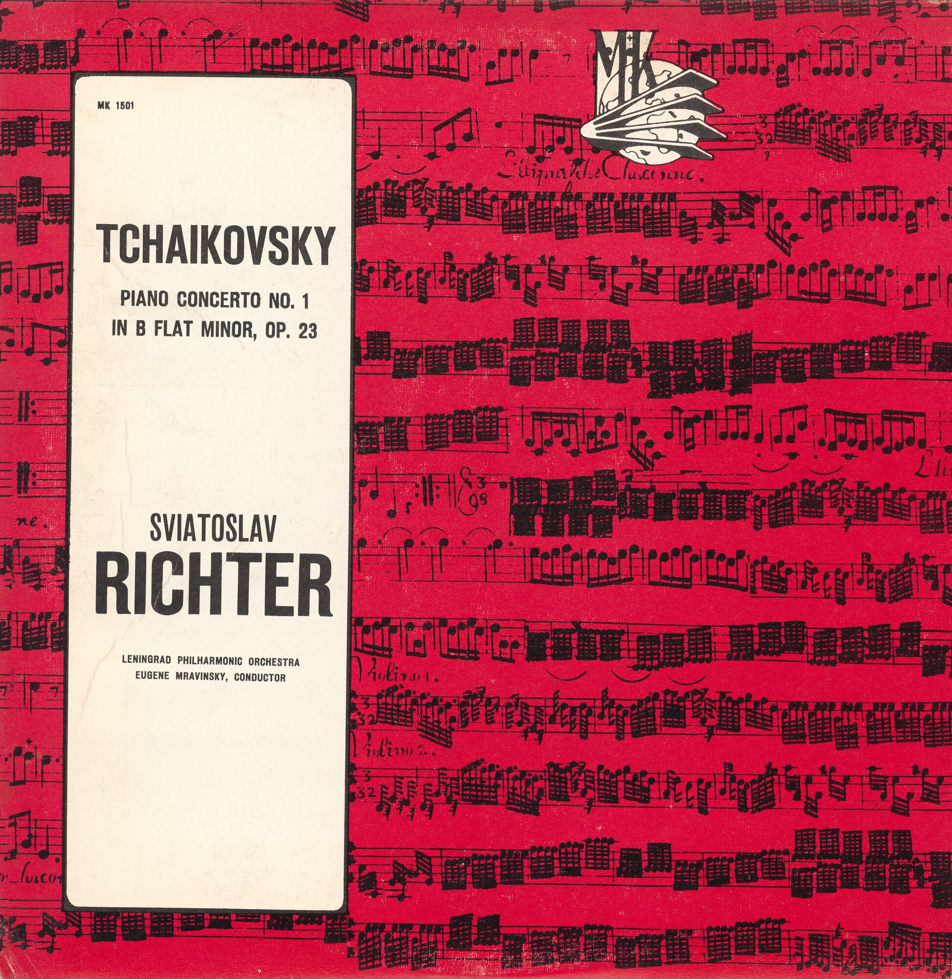 П. ЧАЙКОВСКИЙ Концерт № 1 для ф-но с оркестром (С. Рихтер, СО ЛГФ, Е. Мравинский)