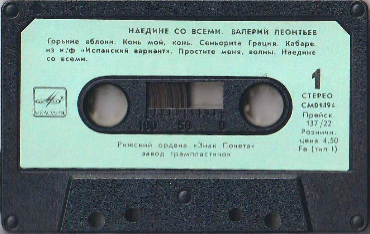 Валерий ЛЕОНТЬЕВ. «Наедине со всеми»