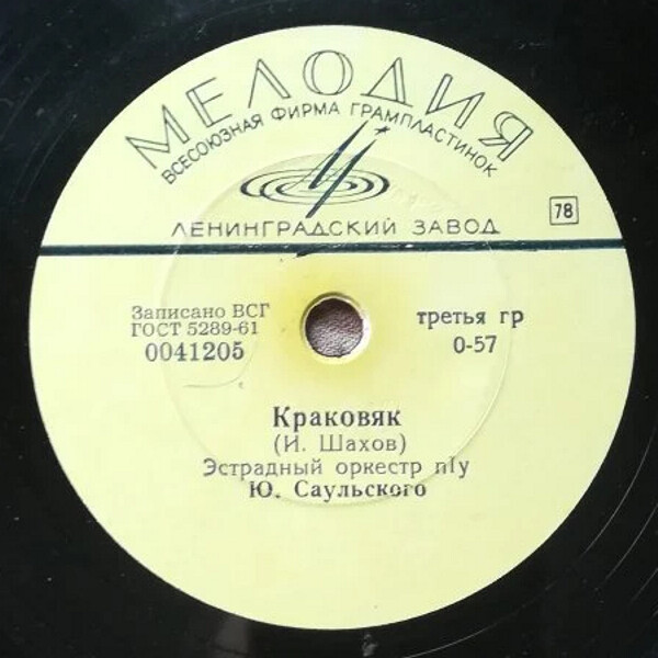 Эстрадный оркестр п/у Ю. Саульского