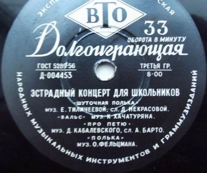 Эстрадный концерт для школьников