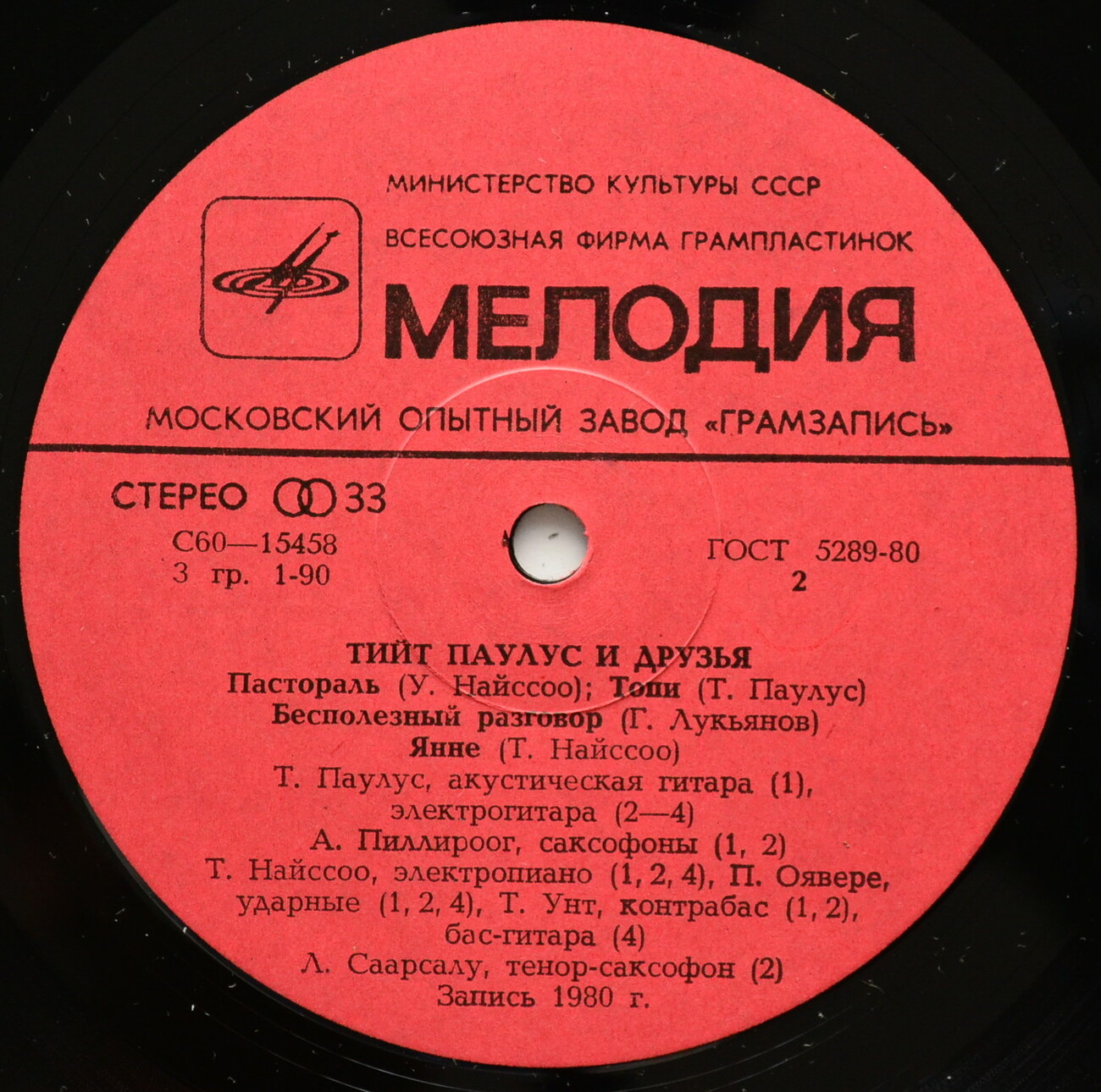Тийт Паулус и друзья