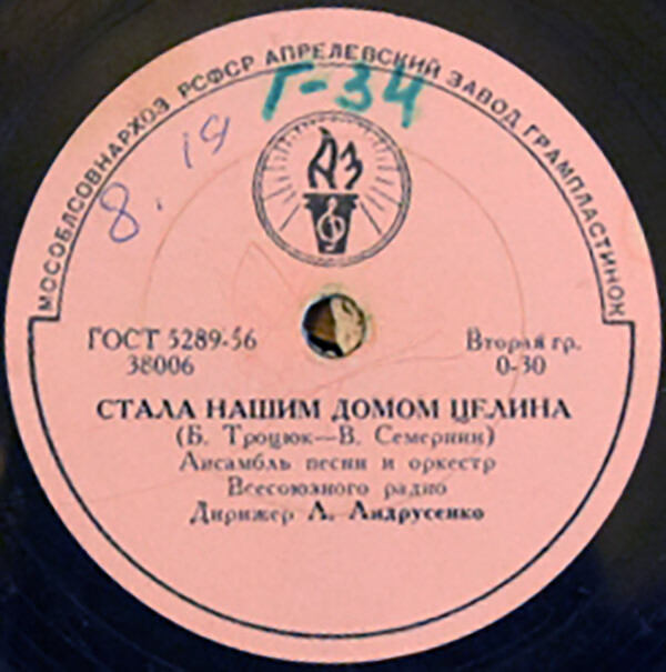 Здравствуй, будущее / Стала нашим домой целина