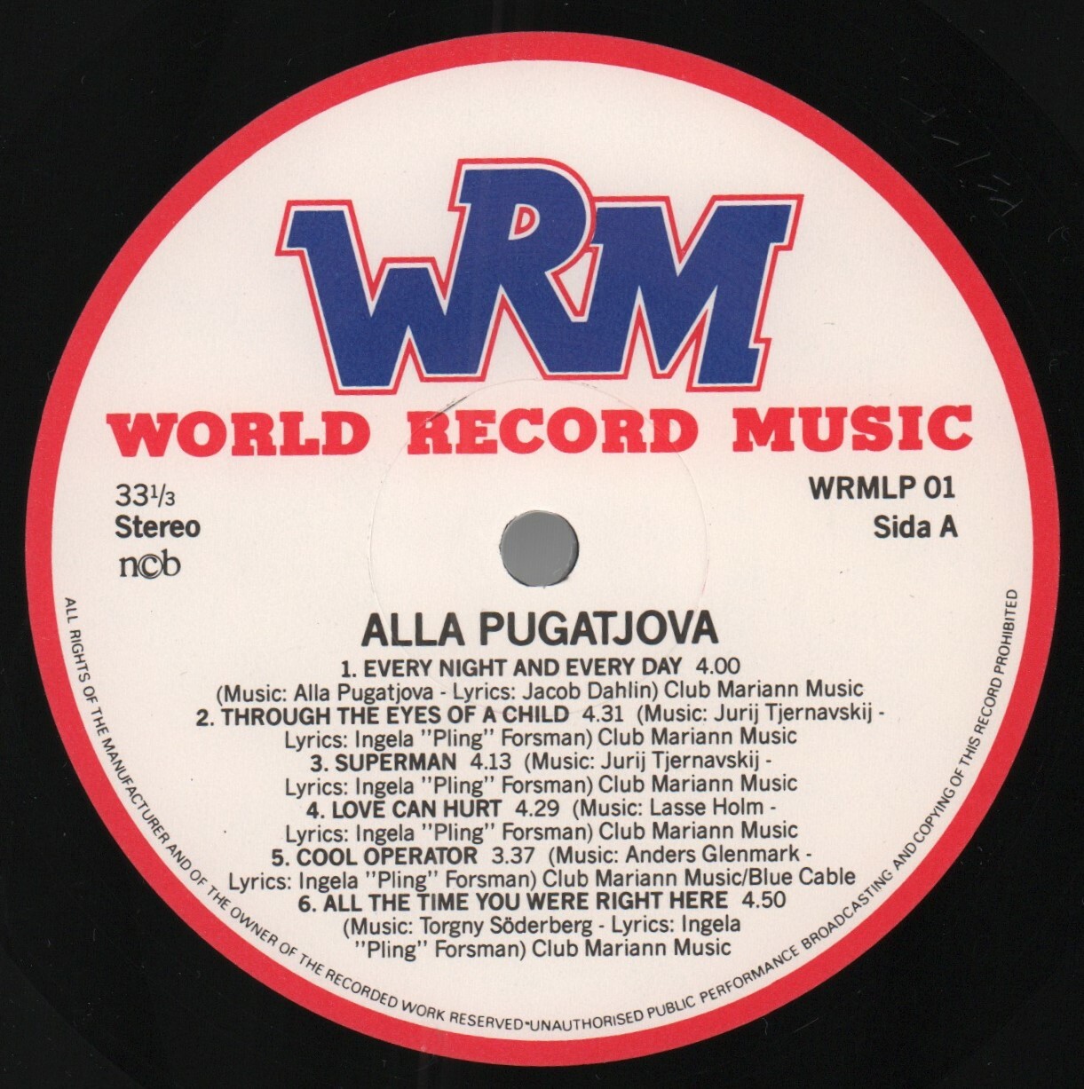 Alla PUGATJOVA «Watch Out»