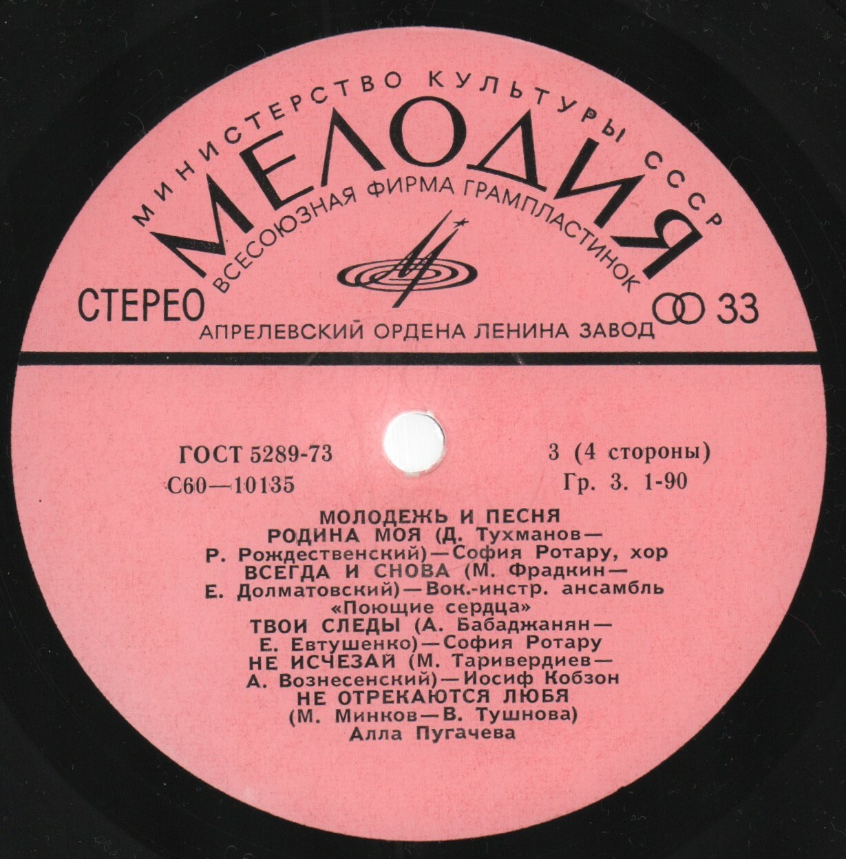 Молодежь и песня