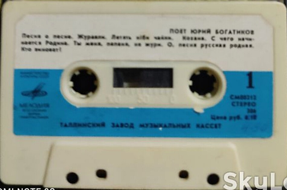 Поет Юрий Богатиков