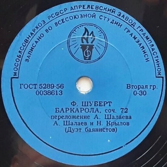 А. Шалаев и Н. Крылов (дуэт баянистов)
