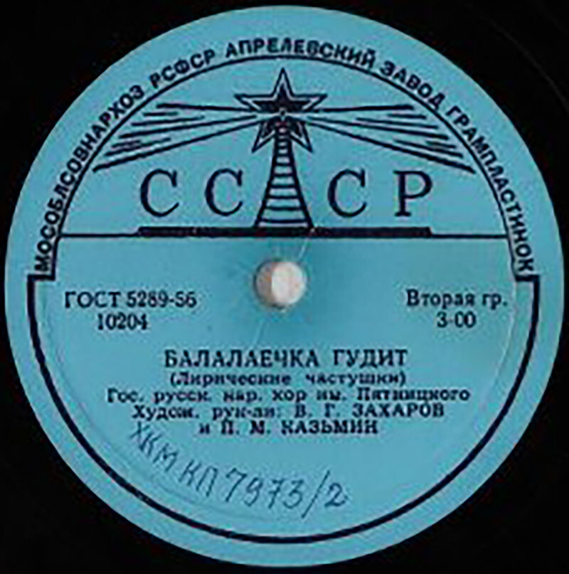 Хор им. Пятницкого - Балалаечка гудит // К. Коток - Белая береза