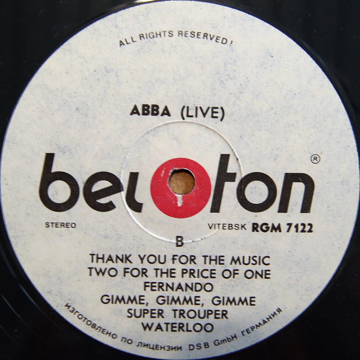 ABBA. Live