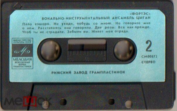 "Фортес" Вокально-инструментальный ансамбль цыган. Руководитель Л. Бродский