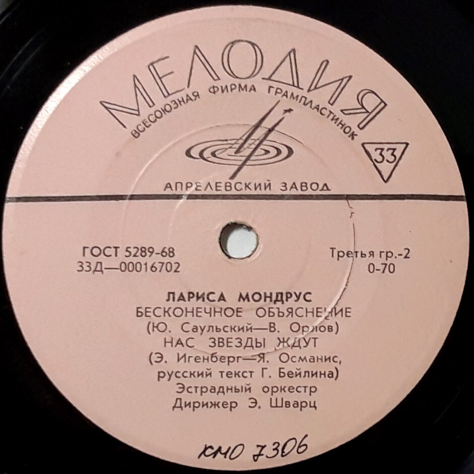 Поёт Лариса Мондрус
