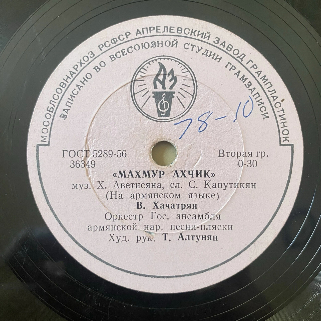 Гос. ансамбль армянской нар. песни-пляски