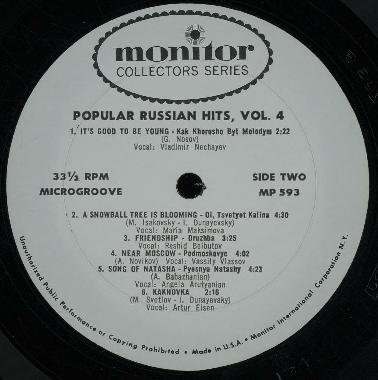 Russian Popular Hits. Vol. 4