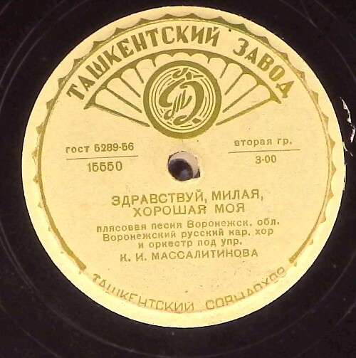 Воронежский русский народный хор и оркестр п/у К. И. Массалитинова