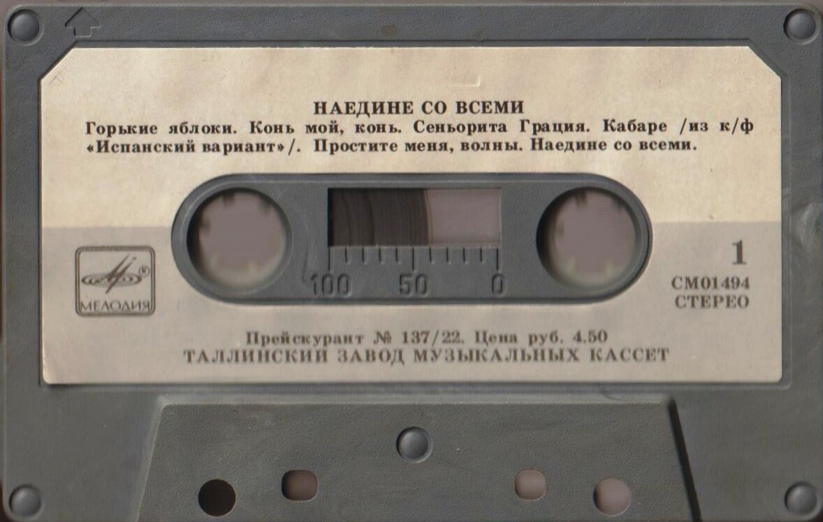 Валерий ЛЕОНТЬЕВ. «Наедине со всеми»