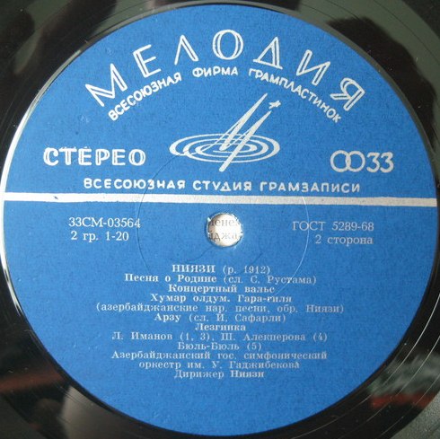 НИЯЗИ (р. 1912) - Композитор и дирижер
