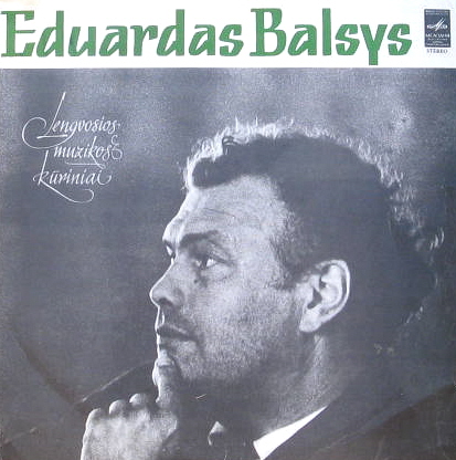 Eduardas Balsys ‎– Lengvosios Muzikos Kūriniai