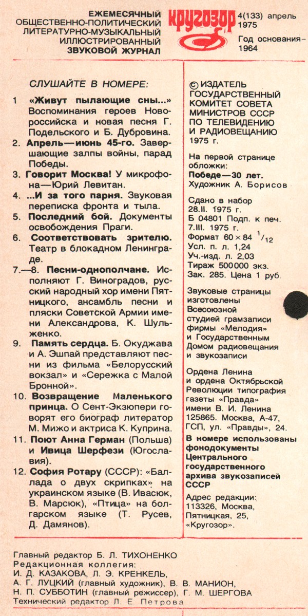 Кругозор 1975 №04