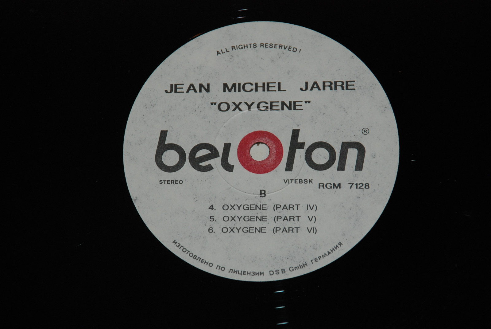 Jean-Michel JARRE. Oxygene