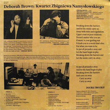 Deborah Brown "Double trouble" [по заказу польской фирмы POLJAZZ, PSJ 253]