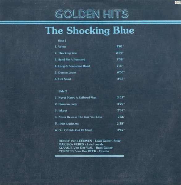 The Shocking Blue. Golden Hits