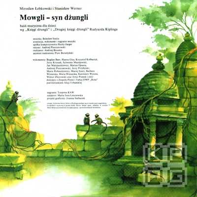 Mowgli - syn dżungli cz.1 ("Маугли - сын джунглей", ч.1: музыкальная сказка) [по заказу польской фирмы TONPRESS]